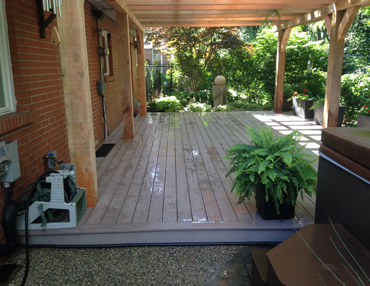 wood in the landscape by terrascape landscape construction